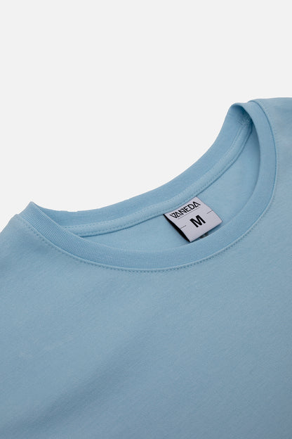 OVERSIZED FIT DREAMER ERKEK TSHIRT MAVI