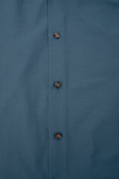 RELAXED FIT COTON ERKEK GOMLEK MAVI