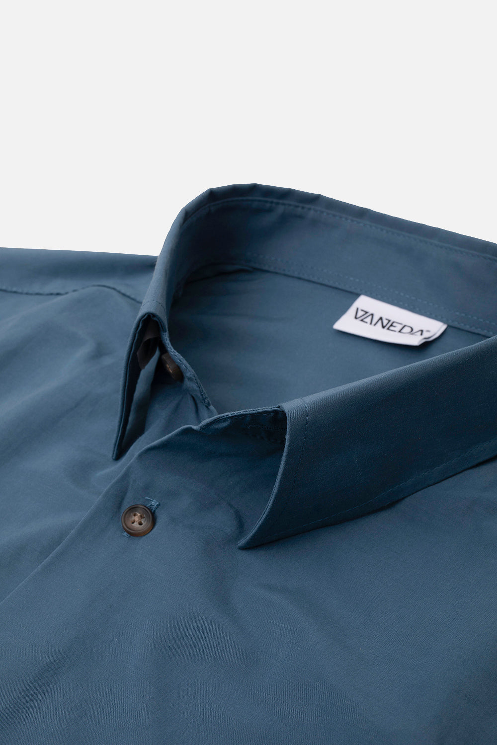 RELAXED FIT COTON ERKEK GOMLEK MAVI