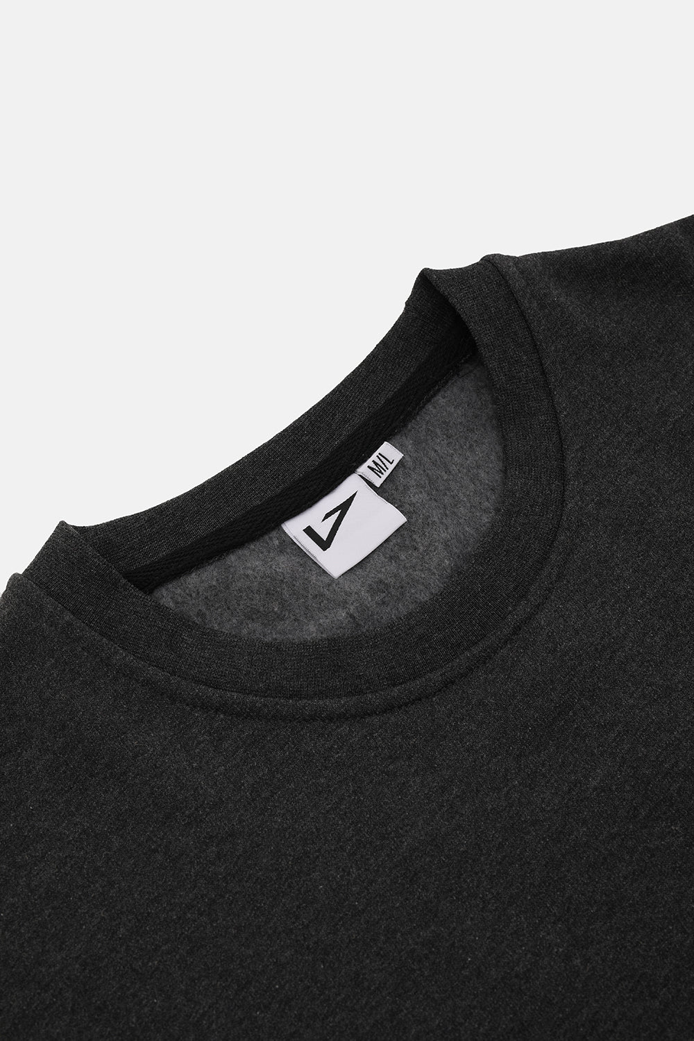 Bisiklet Yaka Regular Fit Next Unisex Sweatshirt Antrasit