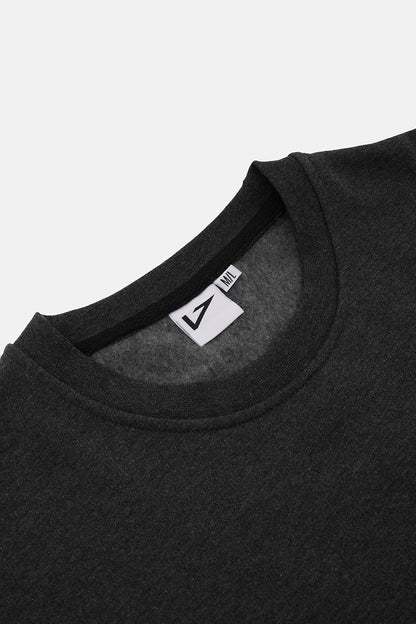 Bisiklet Yaka Regular Fit Next Unisex Sweatshirt Antrasit