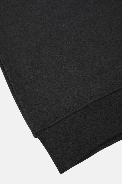 Bisiklet Yaka Oversized Fit Next Unisex Sweatshirt Antrasit