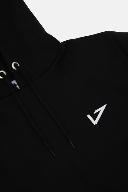 Kapüşonlu Regular Fit Next Unisex Sweatshirt Siyah