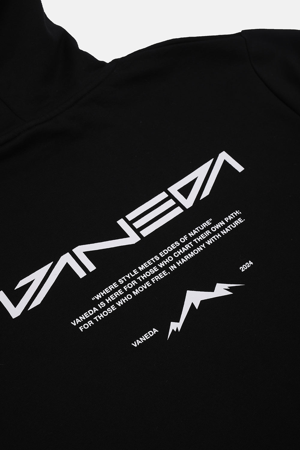 Kapüşonlu Regular Fit Next Unisex Sweatshirt Siyah