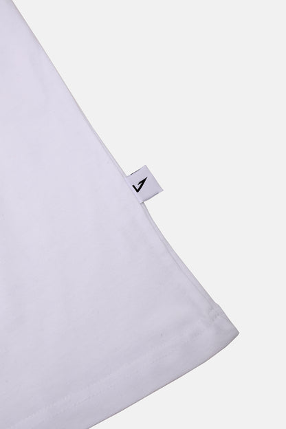 OVERSIZED FIT NEXT UNISEX TSHIRT BEYAZ