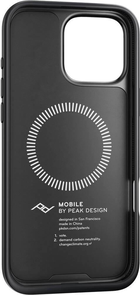 Everyday Case iPhone 16 Pro Max MagSafe Vegan Deri Kılıf - Black