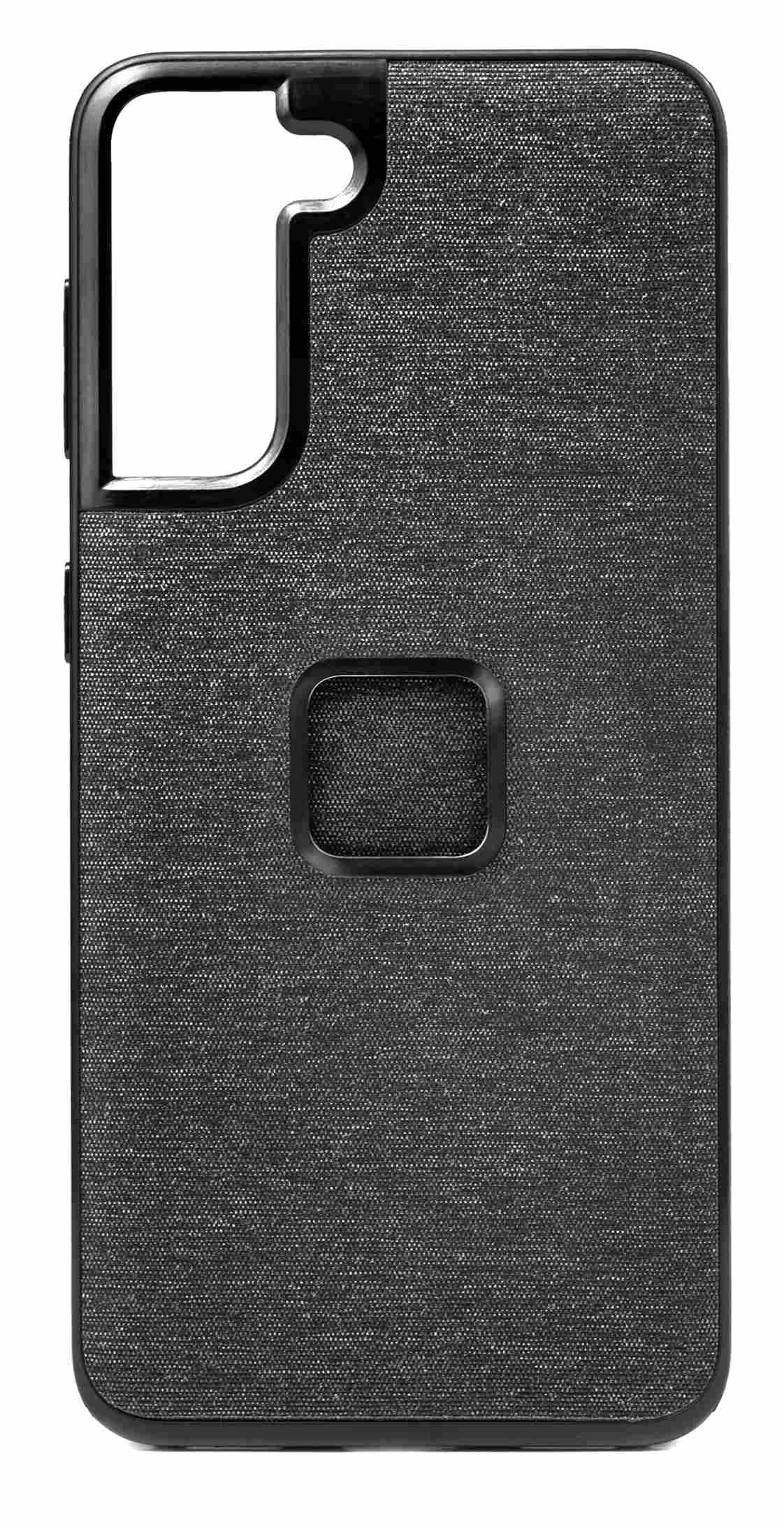 Fabric Case Galaxy S21 Manyetik Telefon Kılıfı - Charcoal