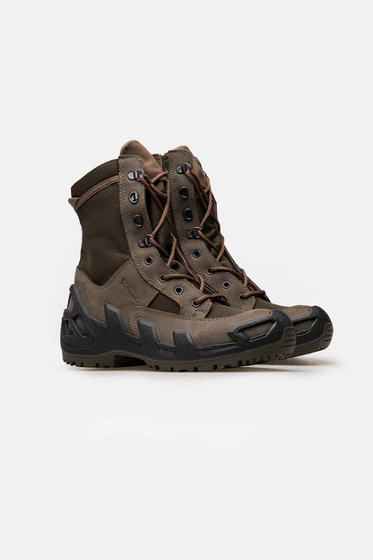 1348 V-Clutch On Duty Nubuk Erkek Bot Olive