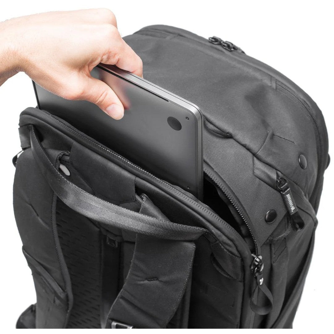 Travel Backpack 45L Modüler Seyahat Çantası - Black
