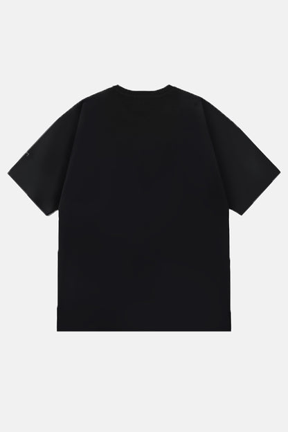 Vany Erkek Regular Fit Bisiklet Yaka T-Shirt Siyah