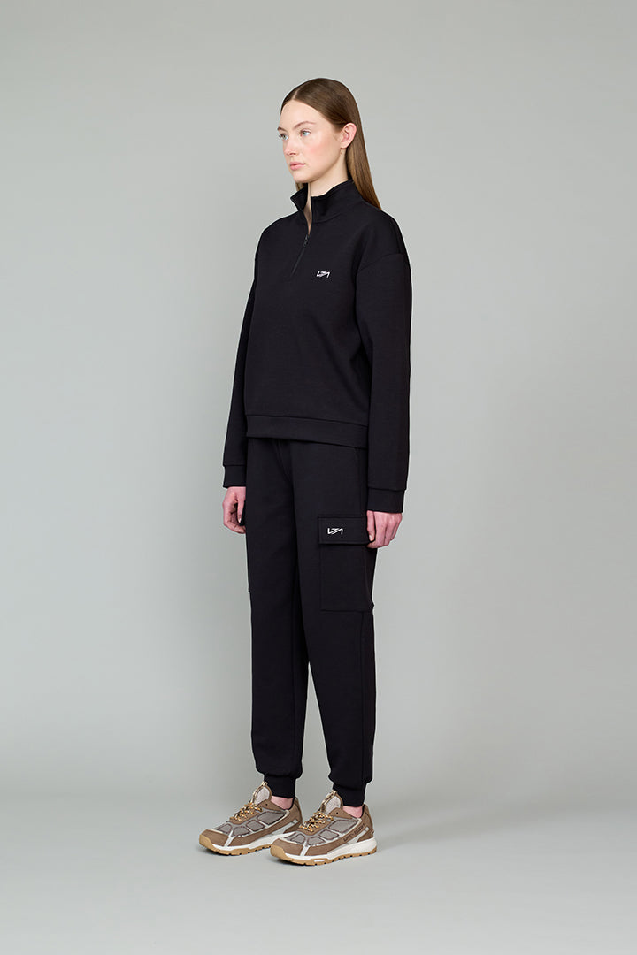 Swe Kadın Sweatshirt Siyah