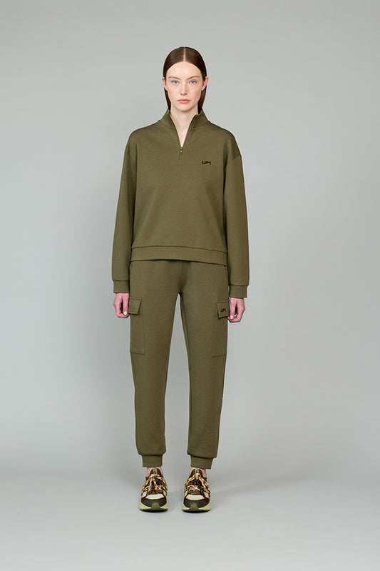 Swe Kadın Sweatshirt Haki