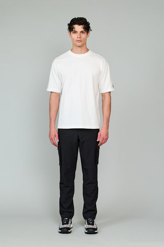 Armalı T-Shirt Beyaz