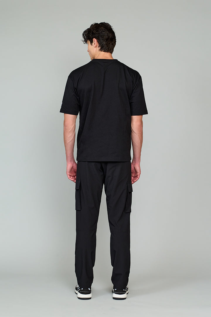 Armalı T-Shirt Siyah