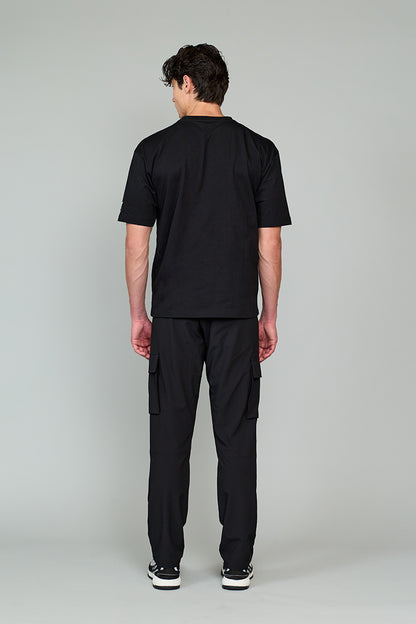 Armalı T-Shirt Siyah