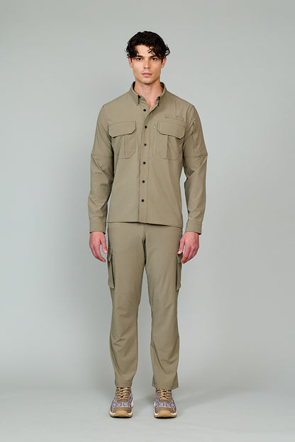 Ripstop Field Tactical Cargo Cepli Pantolon Açık Haki