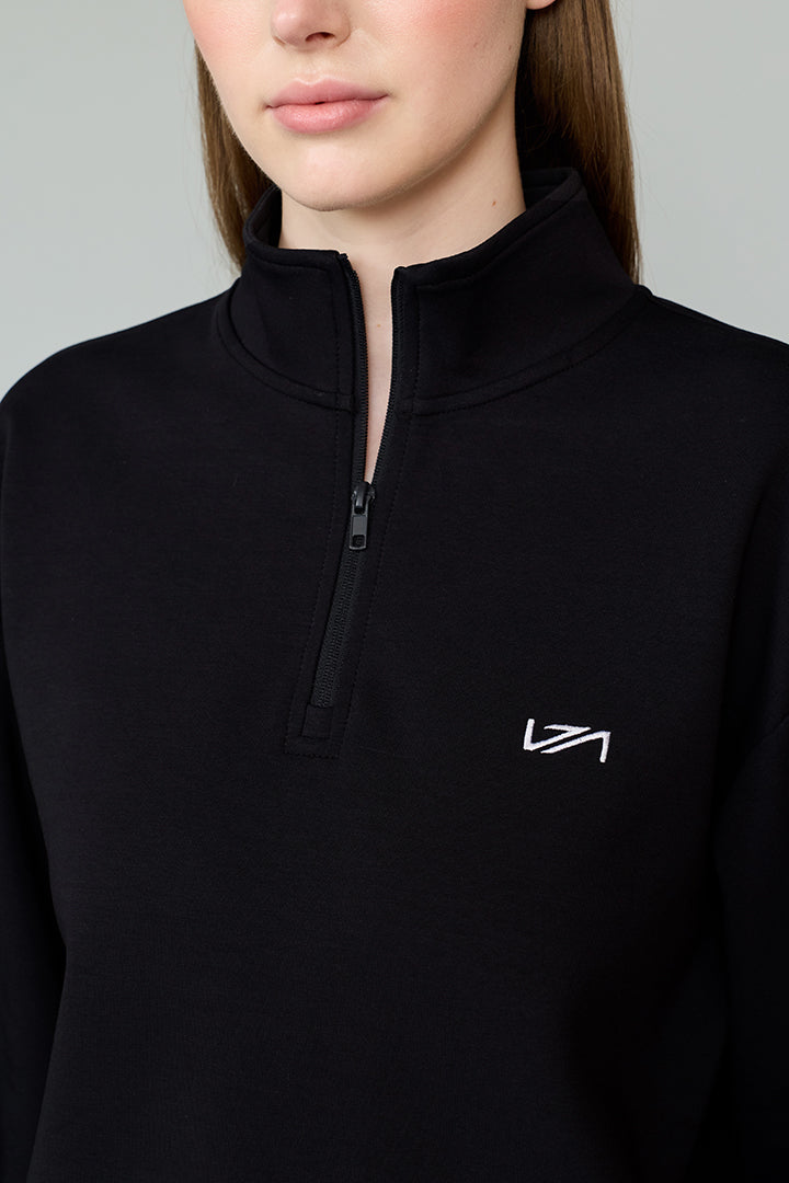 Swe Kadın Sweatshirt Siyah