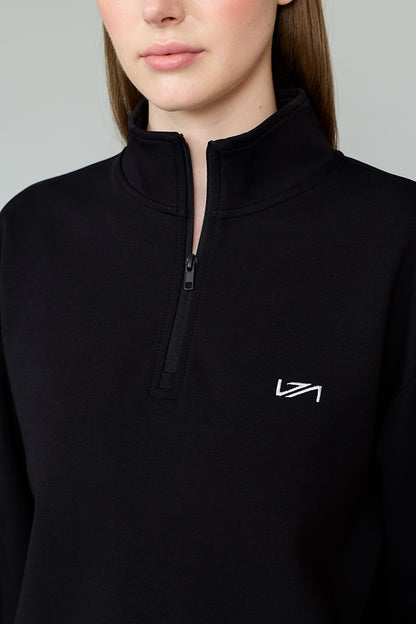 Swe Kadın Sweatshirt Siyah