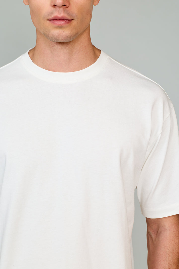 Armalı T-Shirt Beyaz