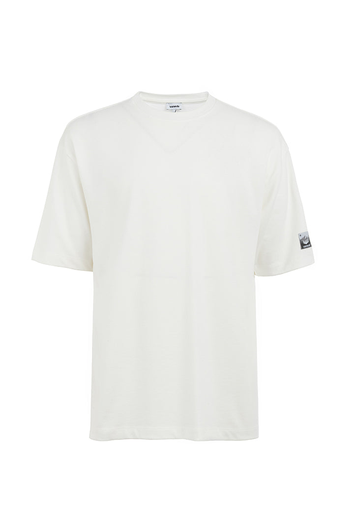Armalı T-Shirt Beyaz