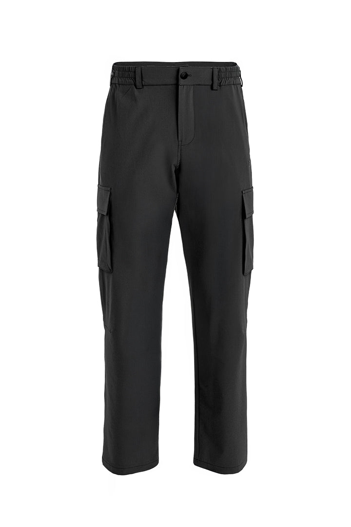 Ripstop Field Tactical Cargo Cepli Pantolon Siyah