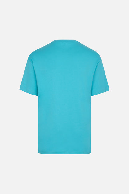 OVERSIZED FIT VANEDA LOGO BASIC TSHIRT YESIL